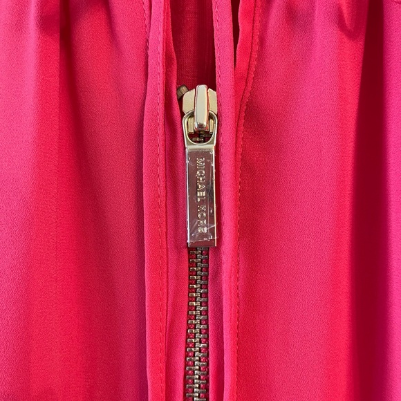 NWT Michael Kors Coral Reef Long Sleeve Lined Blouse - Picture 9 of 12